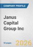Janus Capital Group Inc. Fundamental Company Report Including Financial, SWOT, Competitors and Industry Analysis- Product Image
