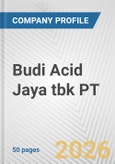 Budi Acid Jaya tbk PT Fundamental Company Report Including Financial, SWOT, Competitors and Industry Analysis- Product Image