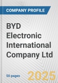 BYD Electronic International Company Ltd Fundamental Company Report Including Financial, SWOT, Competitors and Industry Analysis- Product Image