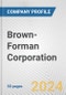 Brown-Forman Corporation Fundamental Company Report Including Financial, SWOT, Competitors and Industry Analysis - Product Thumbnail Image
