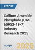 Gallium Arsenide Phosphide (CAS 60953-19-7) Industry Research 2025: Global and Regional Market Trends 2019-2024 and Forecast to 2029- Product Image