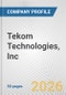 Tekom Technologies, Inc . Fundamental Company Report Including Financial, SWOT, Competitors and Industry Analysis - Product Thumbnail Image