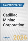 Cadillac Mining Corporation Fundamental Company Report Including Financial, SWOT, Competitors and Industry Analysis- Product Image
