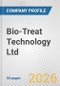 Bio-Treat Technology Ltd. Fundamental Company Report Including Financial, SWOT, Competitors and Industry Analysis - Product Thumbnail Image
