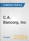 C.A. Bancorp, Inc. Fundamental Company Report Including Financial, SWOT, Competitors and Industry Analysis - Product Thumbnail Image