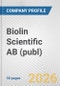 Biolin Scientific AB (publ). Fundamental Company Report Including Financial, SWOT, Competitors and Industry Analysis - Product Thumbnail Image