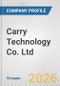 Carry Technology Co. Ltd Fundamental Company Report Including Financial, SWOT, Competitors and Industry Analysis - Product Thumbnail Image