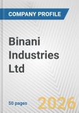 Binani Industries Ltd. Fundamental Company Report Including Financial, SWOT, Competitors and Industry Analysis- Product Image