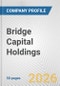 Bridge Capital Holdings Fundamental Company Report Including Financial, SWOT, Competitors and Industry Analysis - Product Thumbnail Image