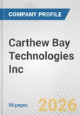 Carthew Bay Technologies Inc Fundamental Company Report Including Financial, SWOT, Competitors and Industry Analysis- Product Image