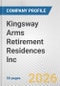 Kingsway Arms Retirement Residences Inc. Fundamental Company Report Including Financial, SWOT, Competitors and Industry Analysis - Product Thumbnail Image