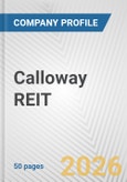 Calloway REIT Fundamental Company Report Including Financial, SWOT, Competitors and Industry Analysis- Product Image