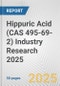Hippuric Acid (CAS 495-69-2) Industry Research 2025: Global and Regional Market Trends 2019-2024 and Forecast to 2029 - Product Image