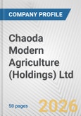 Chaoda Modern Agriculture (Holdings) Ltd. Fundamental Company Report Including Financial, SWOT, Competitors and Industry Analysis- Product Image
