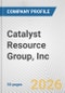 Catalyst Resource Group, Inc. Fundamental Company Report Including Financial, SWOT, Competitors and Industry Analysis - Product Thumbnail Image