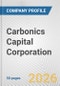 Carbonics Capital Corporation Fundamental Company Report Including Financial, SWOT, Competitors and Industry Analysis - Product Thumbnail Image