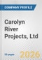 Carolyn River Projects, Ltd. Fundamental Company Report Including Financial, SWOT, Competitors and Industry Analysis - Product Thumbnail Image