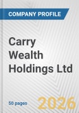 Carry Wealth Holdings Ltd. Fundamental Company Report Including Financial, SWOT, Competitors and Industry Analysis- Product Image