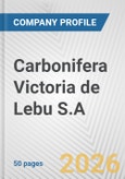 Carbonifera Victoria de Lebu S.A. Fundamental Company Report Including Financial, SWOT, Competitors and Industry Analysis- Product Image