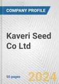 Kaveri Seed Co Ltd Fundamental Company Report Including Financial, SWOT, Competitors and Industry Analysis- Product Image
