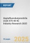 Heptafluorobutyronitrile (CAS 375-00-8) Industry Research 2025: Global and Regional Market Trends 2019-2024 and Forecast to 2029 - Product Thumbnail Image