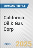 California Oil & Gas Corp. Fundamental Company Report Including Financial, SWOT, Competitors and Industry Analysis- Product Image