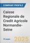 Caisse Regionale de Credit Agricole Normandie-Seine Fundamental Company Report Including Financial, SWOT, Competitors and Industry Analysis - Product Thumbnail Image