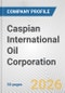 Caspian International Oil Corporation Fundamental Company Report Including Financial, SWOT, Competitors and Industry Analysis - Product Thumbnail Image