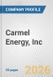 Carmel Energy, Inc. Fundamental Company Report Including Financial, SWOT, Competitors and Industry Analysis - Product Thumbnail Image