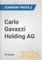 Carlo Gavazzi Holding AG Fundamental Company Report Including Financial, SWOT, Competitors and Industry Analysis - Product Thumbnail Image