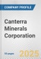 Canterra Minerals Corporation Fundamental Company Report Including Financial, SWOT, Competitors and Industry Analysis - Product Thumbnail Image