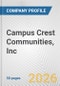 Campus Crest Communities, Inc. Fundamental Company Report Including Financial, SWOT, Competitors and Industry Analysis - Product Thumbnail Image