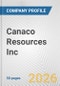 Canaco Resources Inc. Fundamental Company Report Including Financial, SWOT, Competitors and Industry Analysis - Product Thumbnail Image