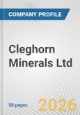 Cleghorn Minerals Ltd. Fundamental Company Report Including Financial, SWOT, Competitors and Industry Analysis- Product Image