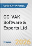 CG-VAK Software & Exports Ltd. Fundamental Company Report Including Financial, SWOT, Competitors and Industry Analysis- Product Image
