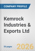 Kemrock Industries & Exports Ltd. Fundamental Company Report Including Financial, SWOT, Competitors and Industry Analysis- Product Image