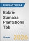 Bakrie Sumatra Plantations Tbk Fundamental Company Report Including Financial, SWOT, Competitors and Industry Analysis - Product Thumbnail Image