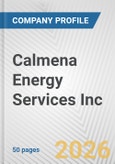 Calmena Energy Services Inc. Fundamental Company Report Including Financial, SWOT, Competitors and Industry Analysis- Product Image