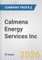 Calmena Energy Services Inc. Fundamental Company Report Including Financial, SWOT, Competitors and Industry Analysis - Product Thumbnail Image