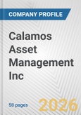 Calamos Asset Management Inc. Fundamental Company Report Including Financial, SWOT, Competitors and Industry Analysis- Product Image