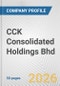 CCK Consolidated Holdings Bhd Fundamental Company Report Including Financial, SWOT, Competitors and Industry Analysis - Product Thumbnail Image