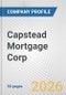 Capstead Mortgage Corp. Fundamental Company Report Including Financial, SWOT, Competitors and Industry Analysis - Product Thumbnail Image