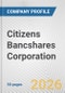 Citizens Bancshares Corporation Fundamental Company Report Including Financial, SWOT, Competitors and Industry Analysis - Product Thumbnail Image