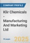 Klir Chemicals - Manufacturing And Marketing Ltd Fundamental Company Report Including Financial, SWOT, Competitors and Industry Analysis - Product Thumbnail Image