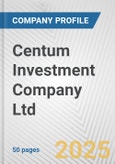 Centum Investment Company Ltd. Fundamental Company Report Including Financial, SWOT, Competitors and Industry Analysis- Product Image