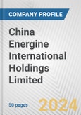 China Energine International Holdings Limited Fundamental Company Report Including Financial, SWOT, Competitors and Industry Analysis- Product Image
