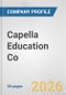 Capella Education Co. Fundamental Company Report Including Financial, SWOT, Competitors and Industry Analysis - Product Thumbnail Image