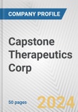 Capstone Therapeutics Corp. Fundamental Company Report Including Financial, SWOT, Competitors and Industry Analysis- Product Image
