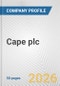 Cape plc Fundamental Company Report Including Financial, SWOT, Competitors and Industry Analysis - Product Thumbnail Image