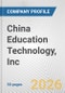China Education Technology, Inc. Fundamental Company Report Including Financial, SWOT, Competitors and Industry Analysis - Product Thumbnail Image